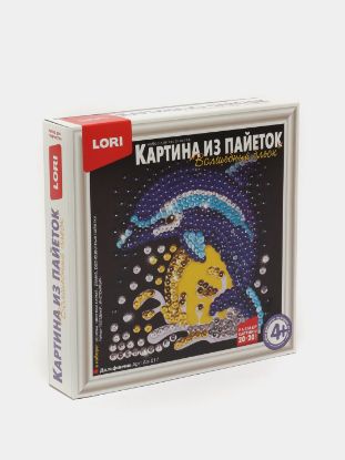 Изображение LORI Картина из пайеток "Дельфинчик" Ап-017