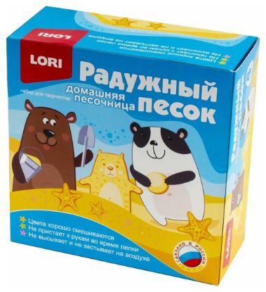 Изображение LORI Радужный песок.Набор из 4 цветов Пт-004