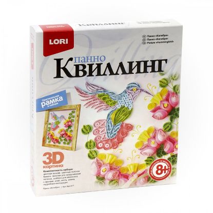 Изображение LORI Квиллинг. Панно "Колибри" Квл-017