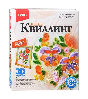 Изображение LORI Квиллинг. Панно "Летняя палитра" КВЛ-013