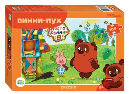 Изображение Мозаика "puzzle" 104 "Винни Пух" (С/м)