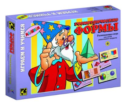 Изображение Игра "Геометрические формы" детская настольная 76005