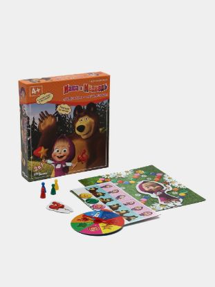 Изображение Настольная игра "Сладко жить — не запретишь!" (Маша и Медведь)