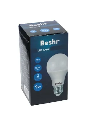 Изображение BESHR лампа 6500 К 9W E27