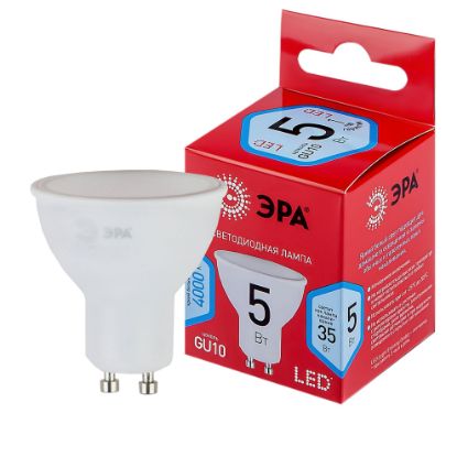 Изображение Лампа MR16-5W-840-GU10 софит нейтральный белый свет