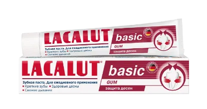 Изображение 6342 Lacalut Basic Gum зубная паста, 75 мл