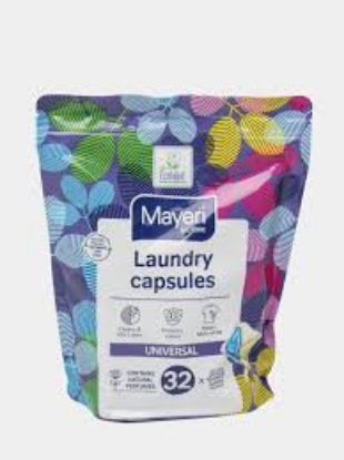 Изображение MAYERI ALL-Care Капсулы для стирки белья, универсальные, 32 шт Пакет,