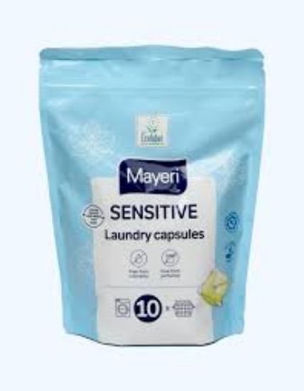 Изображение Капсулы для стирки белья MAYERI Sensitive, 10 шт,