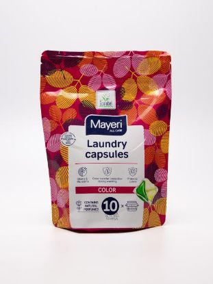 Изображение MAYERI ALL-Care Капсулы для стирки цветного белья, 10 шт Пакет,