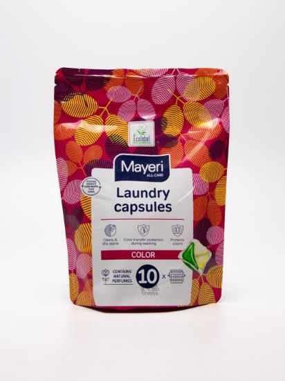 Изображение MAYERI ALL-Care Капсулы для стирки цветного белья, 10 шт Пакет,