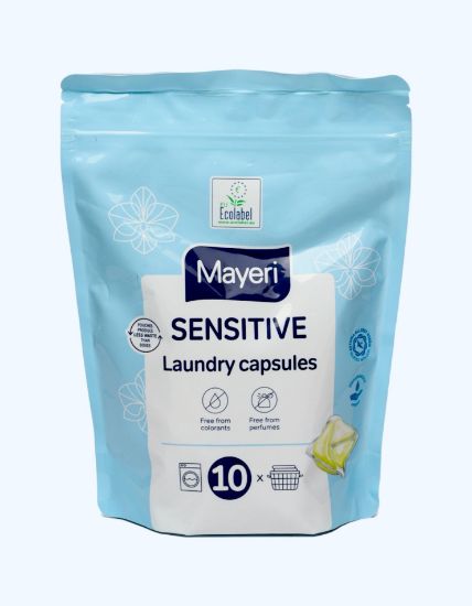 Изображение MAYERI ALL-Care Капсулы для стирки белья, универсальные, 10 шт Пакет