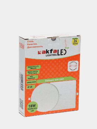 Изображение AKFA PANEL квад 18W 6500K