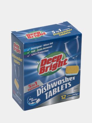 Изображение DEEP BRIGHT Таблетка для посудомоечный