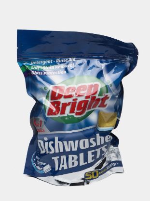 Изображение DEEP BRIGHT Таблетка для посудомоечный 50 шт