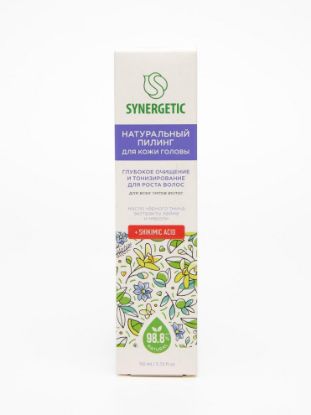 Изображение Synergetic Пилинг для кожи головы и роста волос Глубокое очищение и тонизирование 110 мл