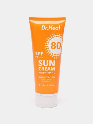 Изображение Солнцезащитный крем Sun cream with Vitamin E SPF80 Dr.Heal 150ml ____ DRH-1880
