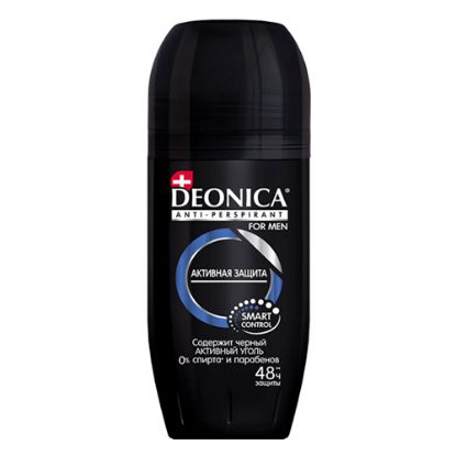 Изображение DEONICA FOR MEN Антиперспирант Активная защита, 50 мл