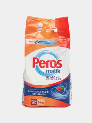 Изображение PEROS 3 KG ПОРОШОК ДЛЯ СТИРКИ УНИВЕРСАЛЬНЫЙ