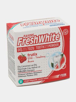 Изображение FAVORI FLESH WHITE Зубный порошок OYSTER 50г FRUTIX