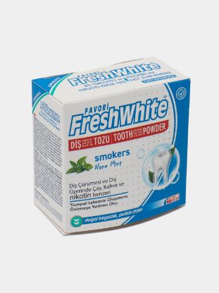 Изображение FAVORI FLESH WHITE Зубный порошок OYSTER 50г SMOKERS