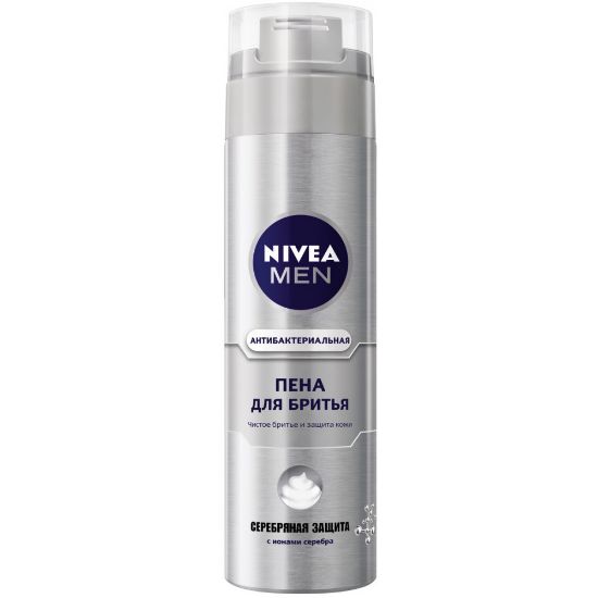 Изображение NIVEA Пена для бритья "Серебрянная защита" 200мл