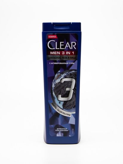 Изображение Шампунь для волос Clear SH 3IN1 CMPLT CARE UNICA 380 ML