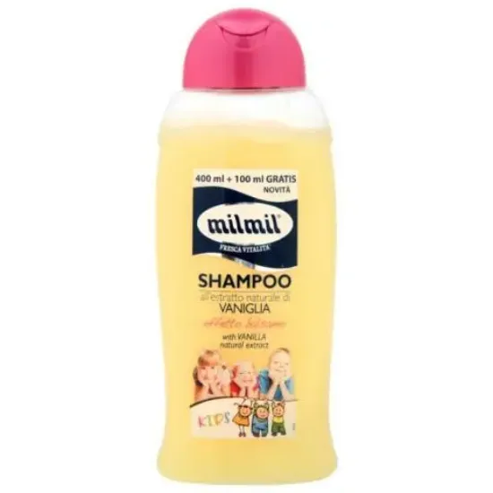 Изображение Шампунь для детей с экстрактом ванили MILMIL KIDS SH VANIGLIA 500M