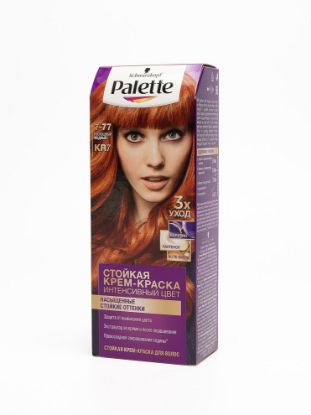 Изображение PALETTE Краска для волос KR7 роскощный медный