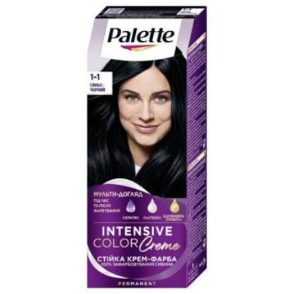Изображение PALETTE Краска для волос С1 иссиня-чёрный