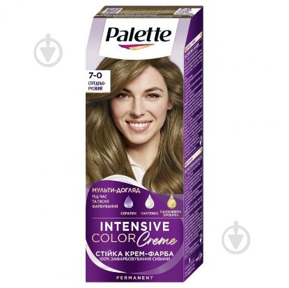 Изображение PALETTE Краска для волос N6 средне-русый