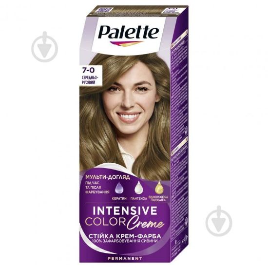 Изображение PALETTE Краска для волос N6 средне-русый