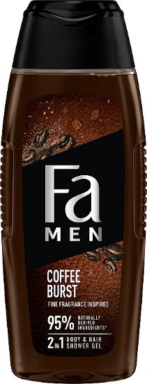 Изображение FA MEN Крем-гель гель для душа COFFEE 250мл