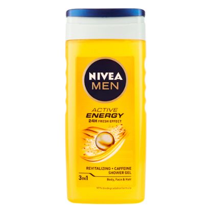 Изображение NIVEA MEN Гель для душа 3в1 BOOST ACTIVE ENERGY 250ml