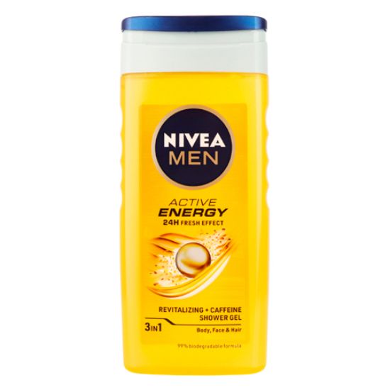 Изображение NIVEA MEN Гель для душа 3в1 BOOST ACTIVE ENERGY 250ml