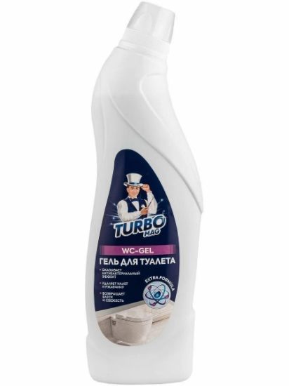 Изображение Гель чистящий для туалета «TURBOMAG» WC-GEL, 750 мл.