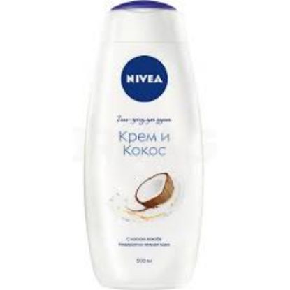 Изображение NIVEA Гель-уход для душа Крем и Кокос марки 500мл