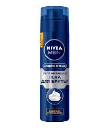 Изображение NIVEA MEN Увлажняющая пена для бритья Защита и уход серии 200мл