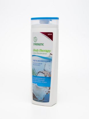 Изображение Крем-гель для душа SYNERGETIC Кокосовое молочко Body Therapy, 380мл
