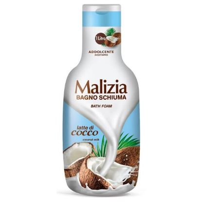 Изображение Пена для ванны с ароматом какоса MALIZIA FAMIGLIA BATH FOAM COCOUNT 1L