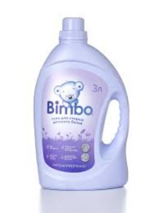 Изображение Bimbo Гель для стирки детский 3л. (ПНД флакон с ручкой) / 4