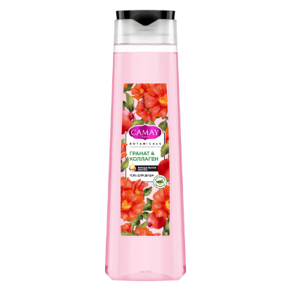 Изображение Гель для душа CAMAY 400мл BOTANICALS Цветы граната