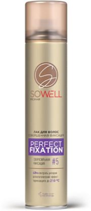 Изображение Лак для волос "SoWell" Perfect Fixation Совершенная фиксация сверхсильной фиксации,300 см3