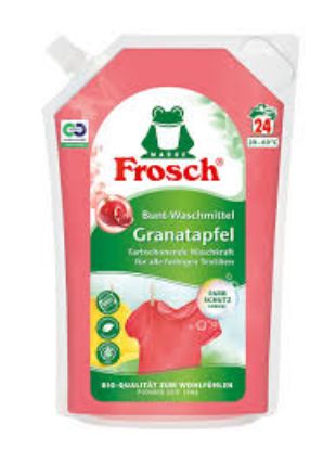 Изображение 1216022 FROSCH Жидкое средство для стирки, Гранат, мягкая упаковка 1,8л