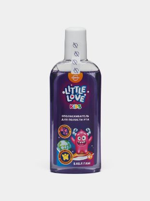 Изображение Детский ополаскиватель для полости рта "Little Love" Бабл гам 6+ 300 мл.