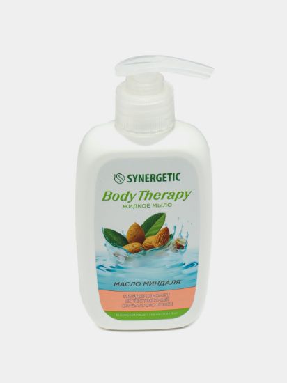 Изображение Жидкое мыло Synergetic "Масло миндаля" Body Therapy 250мл