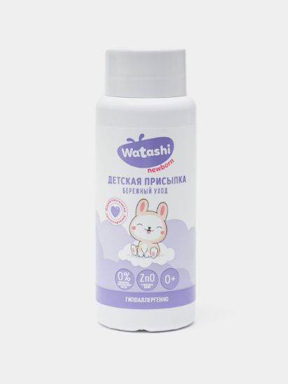 Изображение WATASHI Присыпка детская 0+ 100 гр.