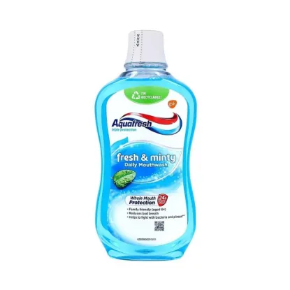 Изображение Ополаскиватель для полости рта AQUAFRESH FRESH&MINTY MW 8X500ML