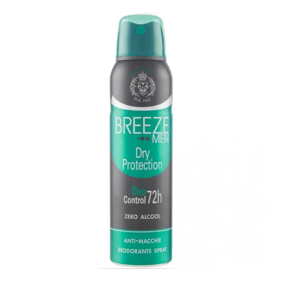 Изображение Дезодорант-спрей BREEZE MEN DEODARANT SPRAY DRY PROTECTION 150ML