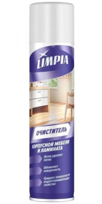 Изображение Очиститель корпусной мебели и ламината (LIMPIA) 300мл (52-200)