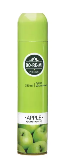 Изображение DO-RE-MI PREMIUM освежитель воздуха 330мл яблоко